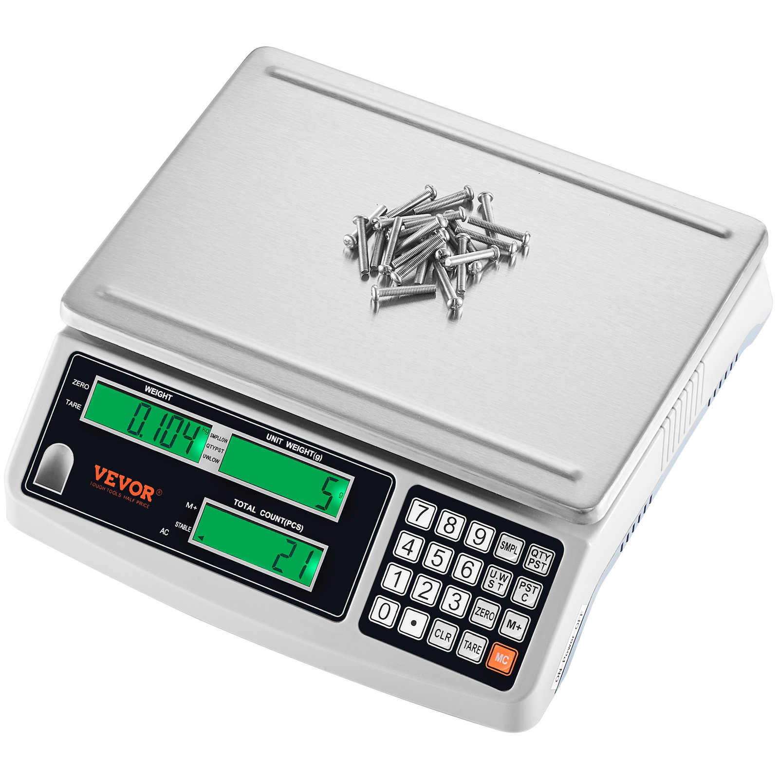 VEVOR Industrial Counting Scale 30 Kg X 1 G Digital Scale Wayfair